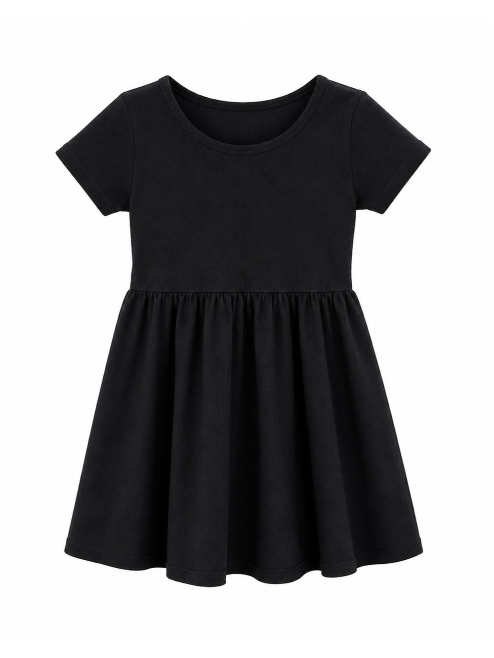 June & January Girls Black Short Sleeve Dress Size 9/10
